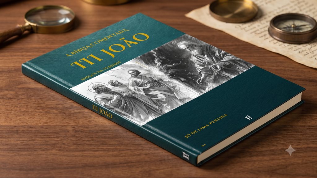 Capa do livro A Bíblia Comentada: III Epístola de João