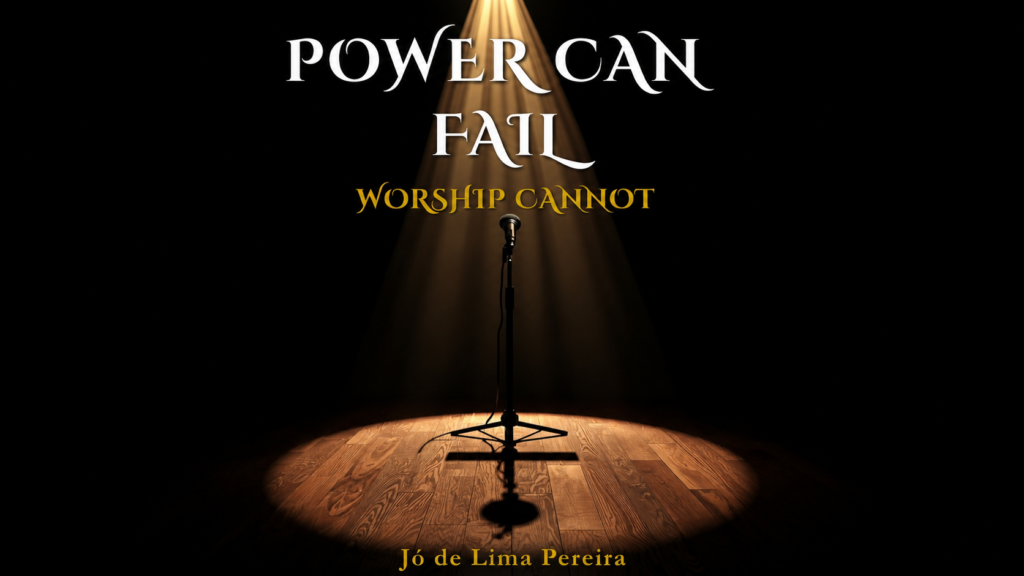 POWER CAN FAIL, WORSHIP CANNOT